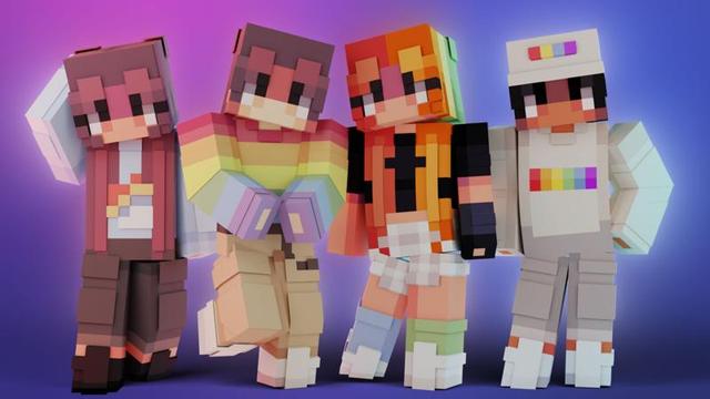 Thumbnail of the Minecraft Bedrock Marketplace product Rainbow Gamers created by Sapix.