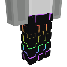Thumbnail of the Minecraft Bedrock Marketplace product Rainbow Glitch Pants created by Sapix.