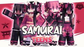 Thumbnail of the Minecraft Bedrock Marketplace product Samurai Teens created by Sapix.