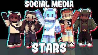 Thumbnail of the Minecraft Bedrock Marketplace product Social Media Stars created by Sapix.
