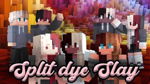 Thumbnail of the Minecraft Bedrock Marketplace product Split Dye Slay created by Sapix.