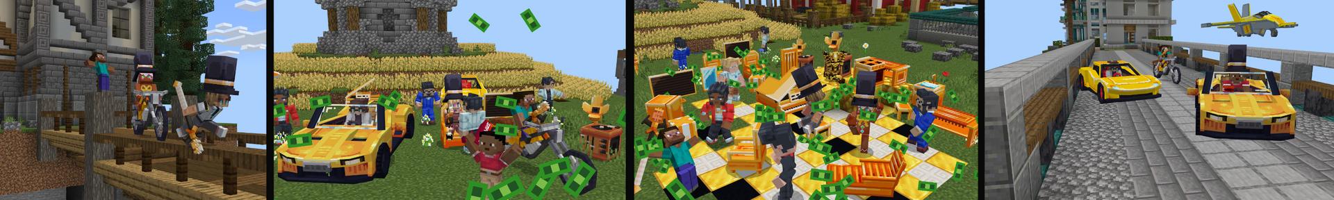 Panorama of the Minecraft Bedrock Marketplace product 999k created by Sapphire Studios.