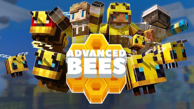 Thumbnail of the Minecraft Bedrock Marketplace product Advanced Bees created by Sapphire Studios.