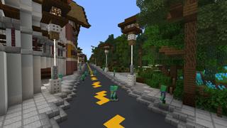 Screenshot of the Minecraft Bedrock Marketplace product Aliens created by Sapphire Studios.