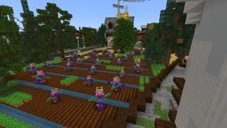 Screenshot of the Minecraft Bedrock Marketplace product Aliens created by Sapphire Studios.