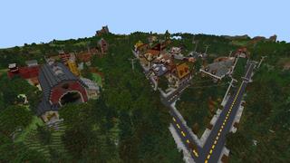 Screenshot of the Minecraft Bedrock Marketplace product Aliens created by Sapphire Studios.