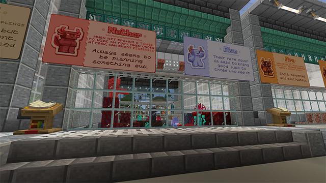 Screenshot of the Minecraft Bedrock Marketplace product Axolotl++ created by Sapphire Studios.