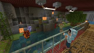 Screenshot of the Minecraft Bedrock Marketplace product Axolotl++ created by Sapphire Studios.
