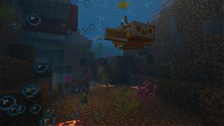 Screenshot of the Minecraft Bedrock Marketplace product Axolotl++ created by Sapphire Studios.