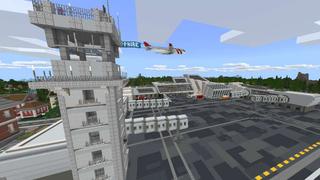 Screenshot of the Minecraft Bedrock Marketplace product Cartoon Planes created by Sapphire Studios.