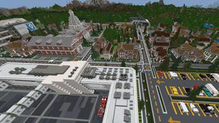 Screenshot of the Minecraft Bedrock Marketplace product Cartoon Planes created by Sapphire Studios.