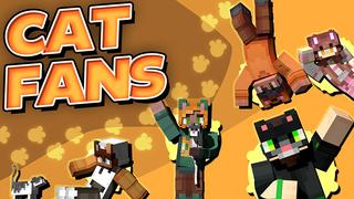Thumbnail of the Minecraft Bedrock Marketplace product Cat Fans created by Sapphire Studios.