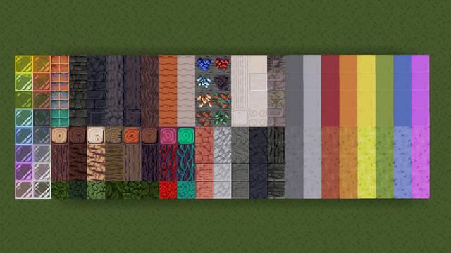 Screenshot of the Minecraft Bedrock Marketplace product Cute Pixel Texture Pack created by Sapphire Studios.