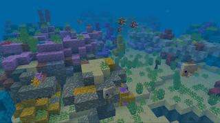 Screenshot of the Minecraft Bedrock Marketplace product Cute Pixel Texture Pack created by Sapphire Studios.
