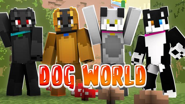 Thumbnail of the Minecraft Bedrock Marketplace product Dog World created by Sapphire Studios.