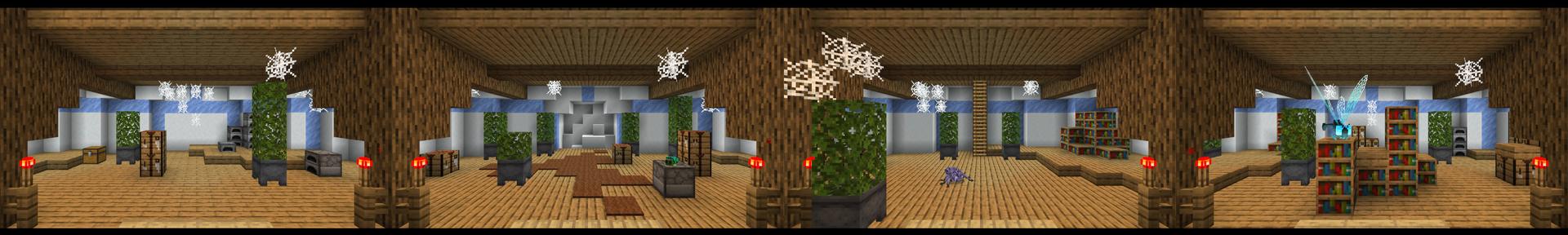 Panorama of the Minecraft Bedrock Marketplace product Dungeons Expansion created by Sapphire Studios.