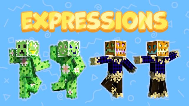 Thumbnail of the Minecraft Bedrock Marketplace product Expressions created by Sapphire Studios.