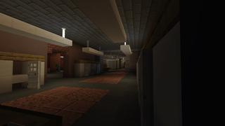 Screenshot of the Minecraft Bedrock Marketplace product Haunted High School created by Sapphire Studios.