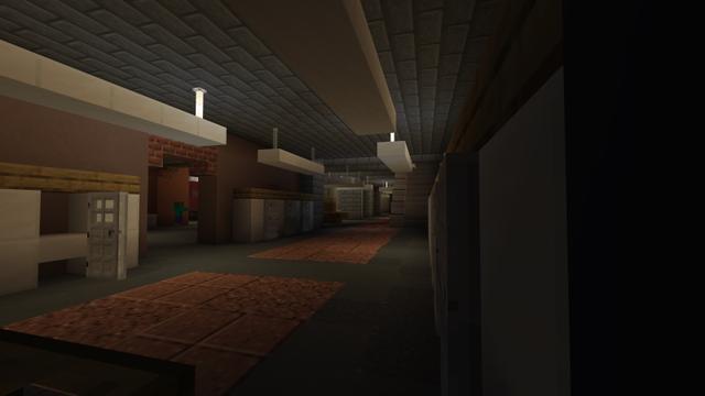 Screenshot of the Minecraft Bedrock Marketplace product Haunted High School created by Sapphire Studios.