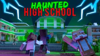 Thumbnail of the Minecraft Bedrock Marketplace product Haunted High School created by Sapphire Studios.