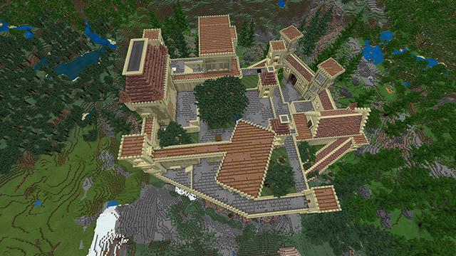 Screenshot of the Minecraft Bedrock Marketplace product Leish Castle created by Sapphire Studios.