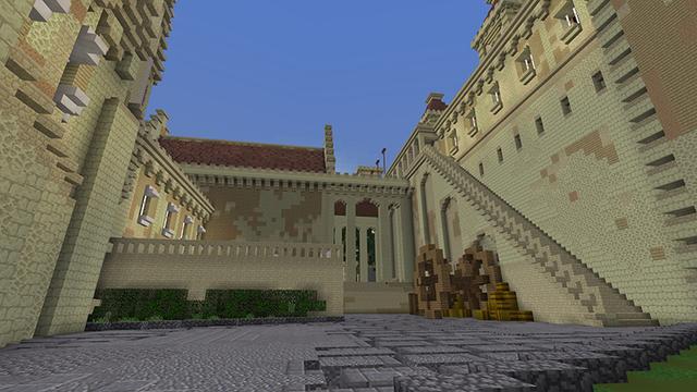 Screenshot of the Minecraft Bedrock Marketplace product Leish Castle created by Sapphire Studios.