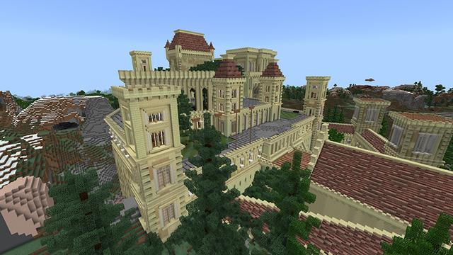 Screenshot of the Minecraft Bedrock Marketplace product Leish Castle created by Sapphire Studios.