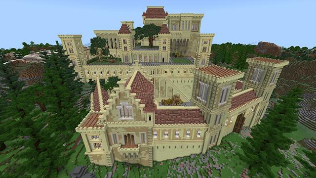 Screenshot of the Minecraft Bedrock Marketplace product Leish Castle created by Sapphire Studios.
