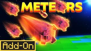Thumbnail of the Minecraft Bedrock Marketplace product Add-On Meteoritos created by Sapphire Studios.