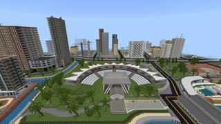 Screenshot of the Minecraft Bedrock Marketplace product MIAMI created by Sapphire Studios.