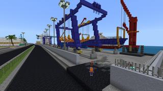 Screenshot of the Minecraft Bedrock Marketplace product MIAMI created by Sapphire Studios.