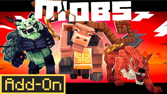 Thumbnail of the Minecraft Bedrock Marketplace product MOBS created by Sapphire Studios.