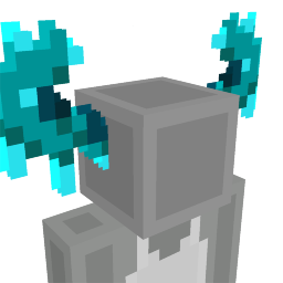 Thumbnail of the Minecraft Bedrock Marketplace product Neon Warden Horns created by Sapphire Studios.