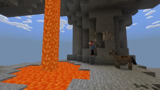 Screenshot of the Minecraft Bedrock Marketplace product One Chunk Survival created by Sapphire Studios.