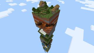 Screenshot of the Minecraft Bedrock Marketplace product One Chunk Survival created by Sapphire Studios.