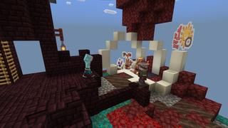 Screenshot of the Minecraft Bedrock Marketplace product One Chunk Survival created by Sapphire Studios.