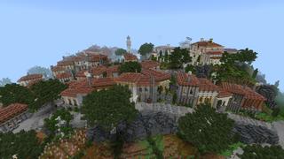 Screenshot of the Minecraft Bedrock Marketplace product Original Lucky Blocks created by Sapphire Studios.