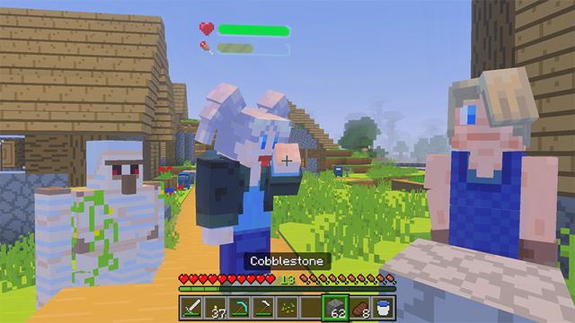 Screenshot of the Minecraft Bedrock Marketplace product +1,000,000 Friends created by Sapphire Studios.