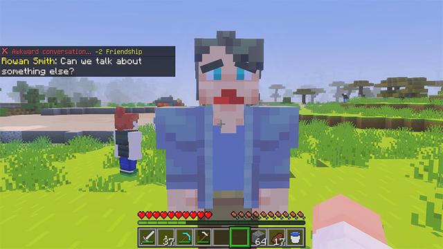 Screenshot of the Minecraft Bedrock Marketplace product +1,000,000 Friends created by Sapphire Studios.