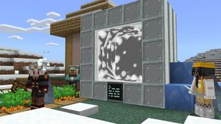 Screenshot of the Minecraft Bedrock Marketplace product Portality created by Sapphire Studios.