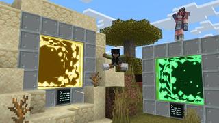 Screenshot of the Minecraft Bedrock Marketplace product Portality created by Sapphire Studios.