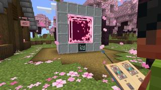 Screenshot of the Minecraft Bedrock Marketplace product Portality created by Sapphire Studios.