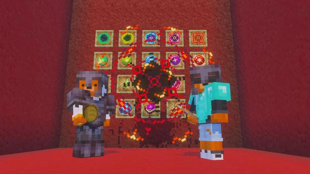 Screenshot of the Minecraft Bedrock Marketplace product RIFTS Add-On created by Sapphire Studios.