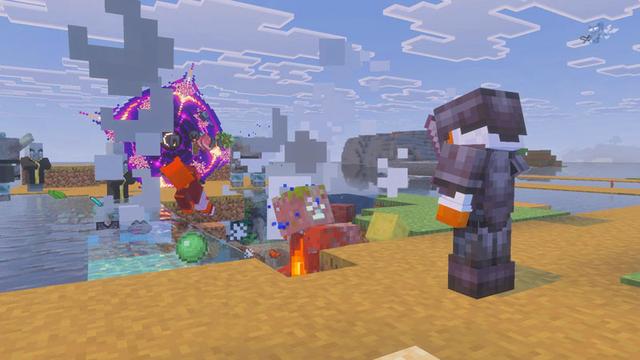 Screenshot of the Minecraft Bedrock Marketplace product RIFTS Add-On created by Sapphire Studios.