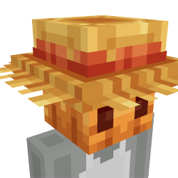Thumbnail of the Minecraft Bedrock Marketplace product Scarecrow Head created by Sapphire Studios.