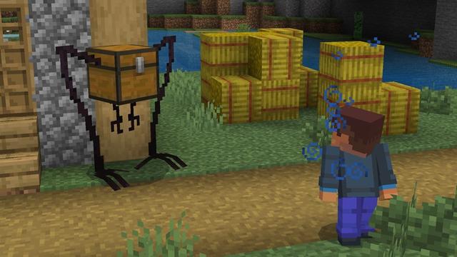 Screenshot of the Minecraft Bedrock Marketplace product Scary Add-On created by Sapphire Studios.