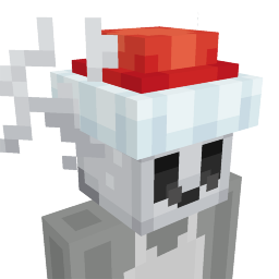 Thumbnail of the Minecraft Bedrock Marketplace product Skeleton Winter Hat created by Sapphire Studios.