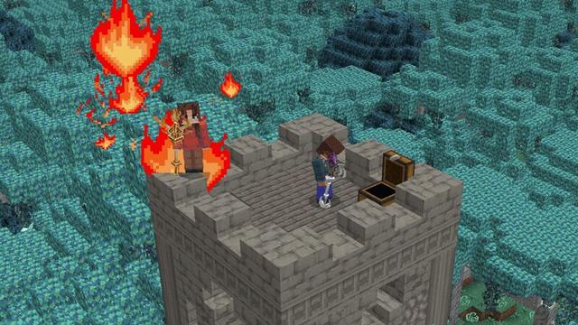 Screenshot of the Minecraft Bedrock Marketplace product SpellCraft Add-On created by Sapphire Studios.
