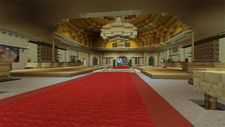 Screenshot of the Minecraft Bedrock Marketplace product Tiki Resort created by Sapphire Studios.