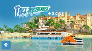 Thumbnail of the Minecraft Bedrock Marketplace product Tiki Resort created by Sapphire Studios.